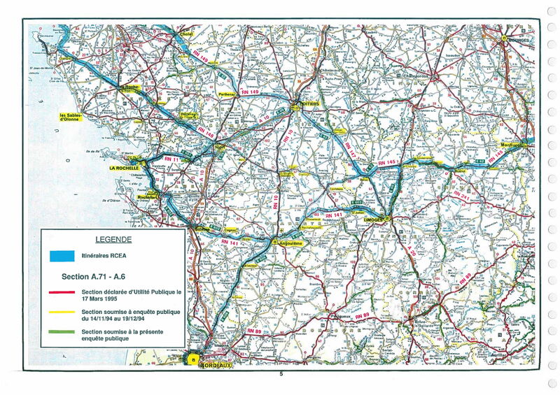 Branches RCEA Ouest 1995