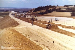Premiers chantiers de terrassement dans l’Yonne (1961-1962)© L’Yonne Républicaine - Centre France