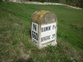 RN660 - Borne Dordogne