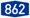 Autoroute allemande 862