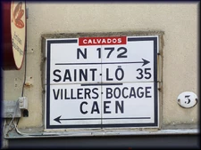 Plaque Michelin à Bayeux