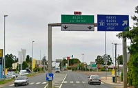 La RN152 à la Chapelle-Saint-Mesmin