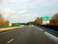 La RN32 à Thourotte, en direction de Saint-Quentin