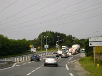 Carrefour avec la D114