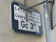 Plaque Michelin à Coupray  © Lloyd_cf