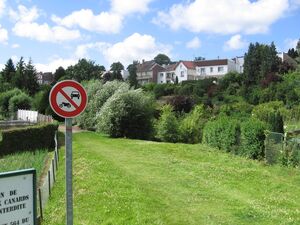 Exemple d'utilisation du panneau B7a en place à Saint-Pol-sur-Ternoise (62) © Sylvain 59