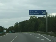 L'A4 dans la montée du col de Saverne