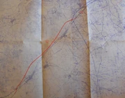 DUP A9 1962 Déviation Milhaud - Uchaud - Plan. © G.E.