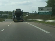 L'A4 avant la sortie 42