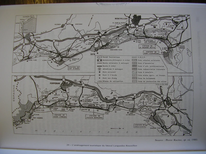 L'aménagement touristique du littoral du Languedoc-Roussillon