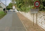 La D35A (77) à l'entrée de Guermantes