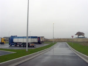 Aire des Ardennes Woinic sur l'A34.