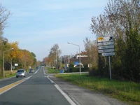 Carrefour entre la D150 et la D129