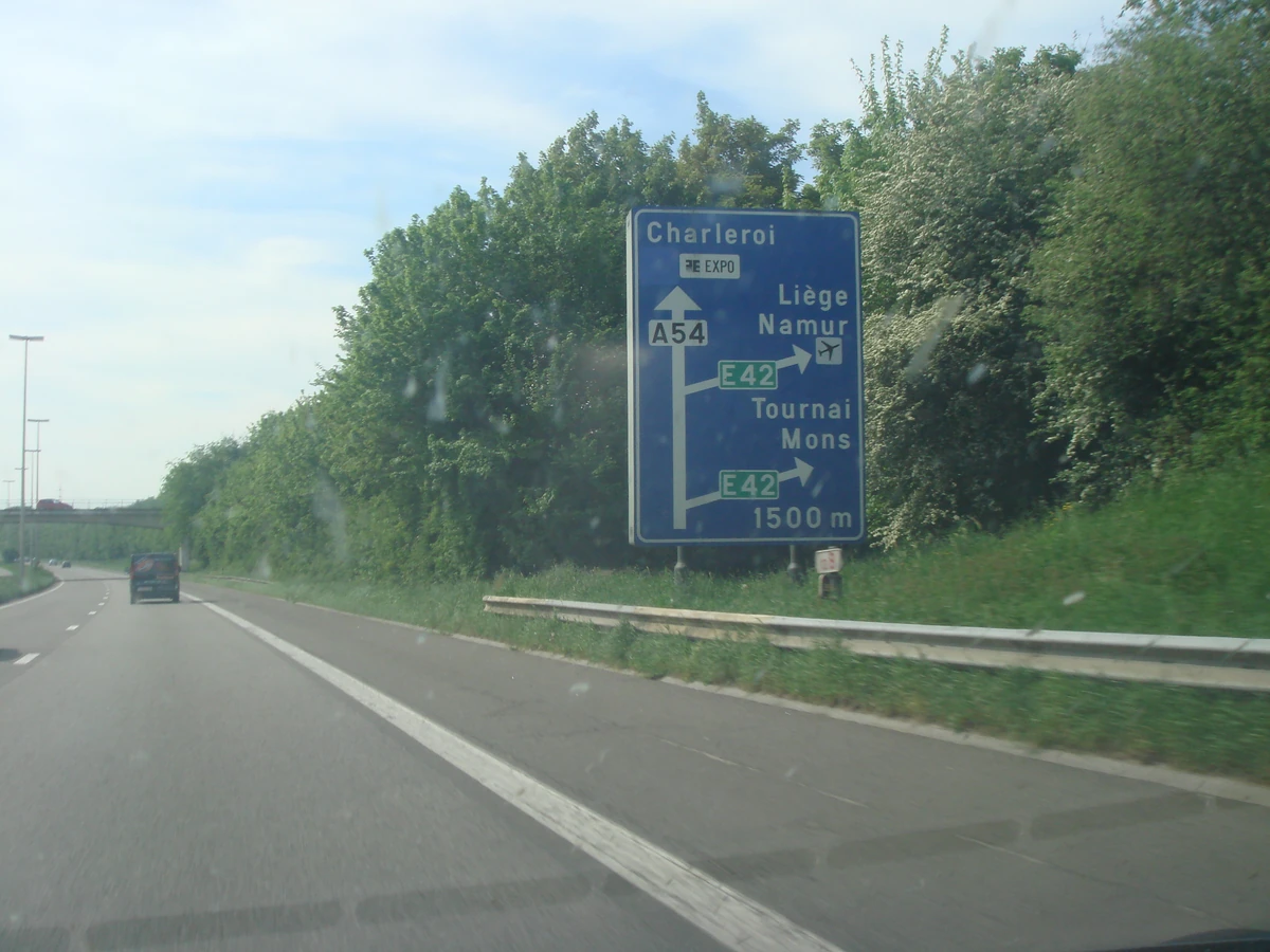 Autoroute belge A54 WikiSara Fandom