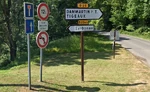 Carrefour entre les D20 et D20E5 (77) à Crécy-la-Chapelle