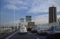 L'A86 à Saint-Denis en 1989