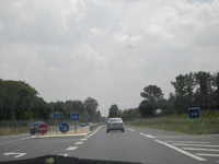 Début de la voie express