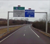 Avant l'échangeur A314-A315