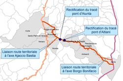 Projets de nouveaux raccordements de la RT50 aux RT10 et 20