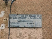 Plaque de cocher à Choiseul  © Lloyd_cf