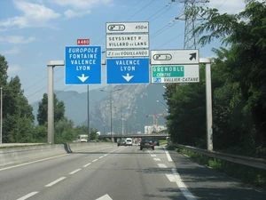 Sortie 3b (Grenoble-centre).