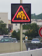 Signal XAK30 sur la RD914 à l'entrée de Perpignan. © Hugom 08