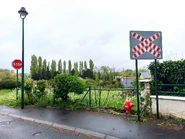 Panneau G1a de 2012 à Honfleur, vue d'ensemble. © Conservatoire Indépendant des Equipements Routiers Européens