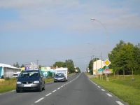 Entrée dans Vouillé.