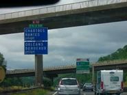 Echangeur avec la N104