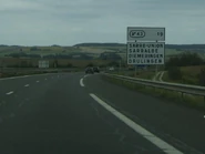 L'A4 après la sortie 44