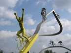 Hommage au Tour de France, sur l'.  (c) G.E.