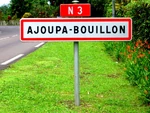 La RN3 (972) à L'Ajoupa-Bouillon