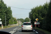 Entrée dans La Faye.