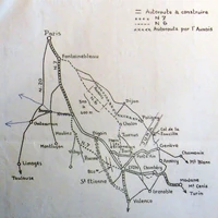 Tracé non retenu par Nevers, Digoin et la vallée d’Azergues© Dark_green67