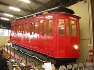 L'ancienne rame du funiculaire de Fouvière au musée de Rochetaillée-sur-Saône. © ferro-lyon.net