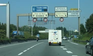 La sortie 3, avant 2006 vers Roubaix, ©France-Autoroutes.