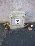 Oise D2 - Borne hectométrique à Noailles.