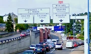 La RN83 à Caluire-et-Cuire