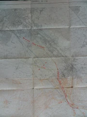 Différentes solutions envisagées pour raccorder l’autoroute à la déviation d’Essonnes (Janvier 1952