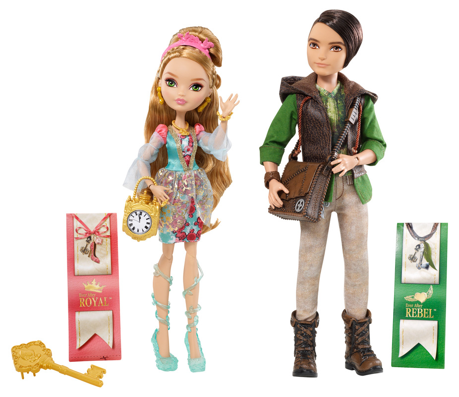 Ever After High Tri Castle On 3 Pack With Exclusive Hunter Huntsman, Cerise  Hood, and Lizzie Hearts Dolls