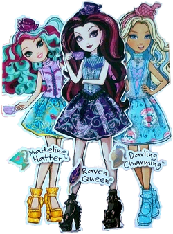 Ever After High Madeline Hatter Hat-tastic Tea Party and Raven 