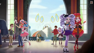 Students at The World Of Ever After High
