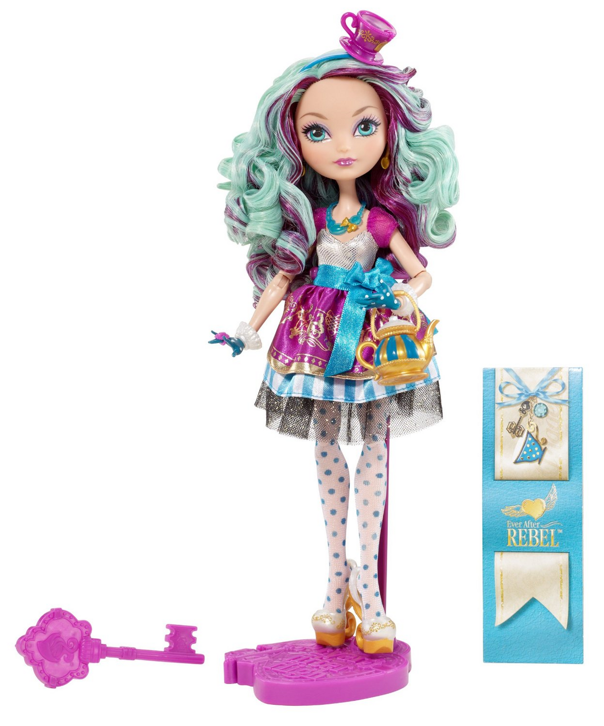 Ever After High Doll Madeline Hatter Wonderland First Chapter With STAND