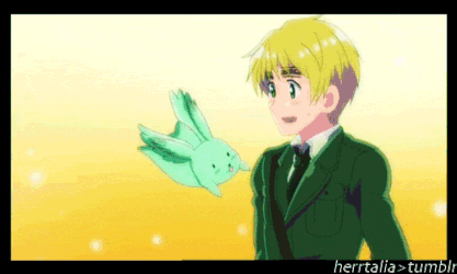 England and Flying Mint Bunny.gif