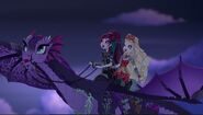 DG BTQ - Apple and Raven riding Nevermore