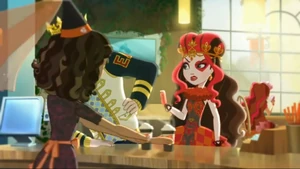 Barista at The Hocus Latte Cafe