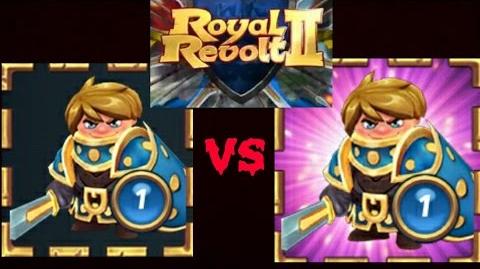 ROYAL REVOLT 2 - KNIGHT vs ELITE KNIGHT