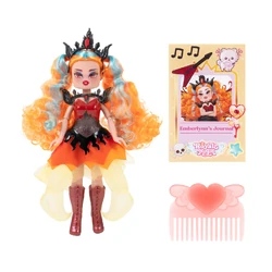 fire fairy dress rh Club Exx Rave Fairycore Festival Fairy Metallic Holo Oil Slick Handkerchief  Dress main image 0
