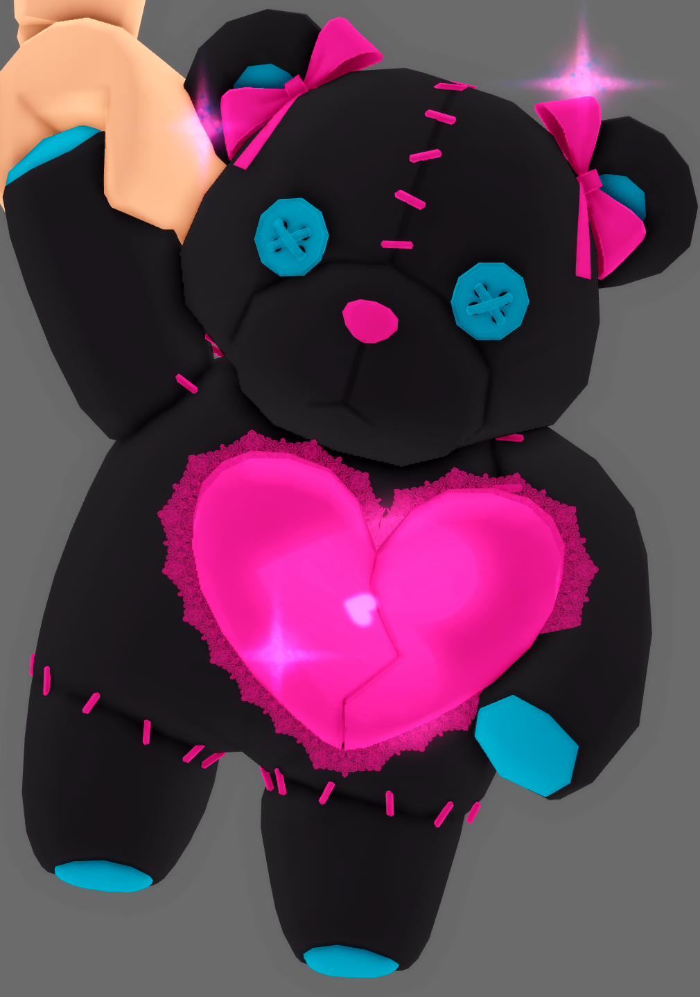 Mend My Heart Stitched Teddy, Royale High Wiki