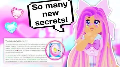 Video Finding New Secrets Diamond And Halo Tricks Roblox Royale High Royale High Wiki Fandom - roblox royale high halo easter